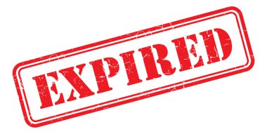 Borderon beyaz arka plan ile kırmızı pul