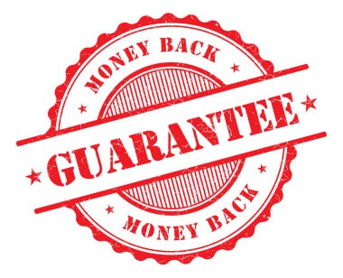 para iade garantisi damgası.