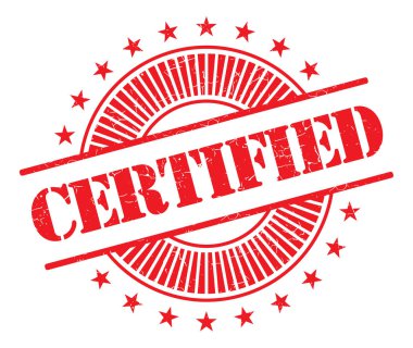 Sertifikalı grunge damgası