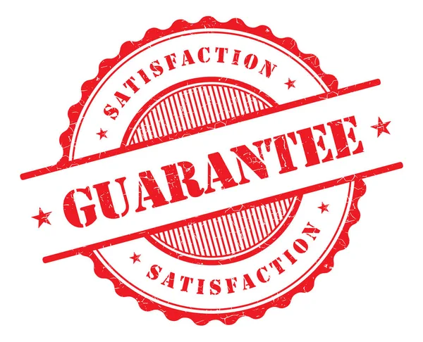 Satisfaction guarantee  stamp — Stock Vector
