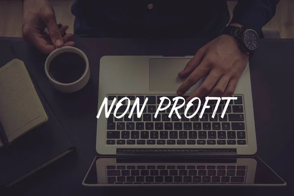 Koncepcja non profit — Zdjęcie stockowe