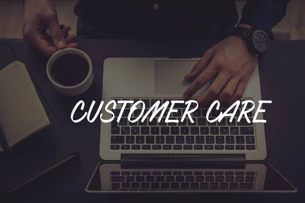 CUSTOMER CARE CONCEPT — Stock Photo, Image