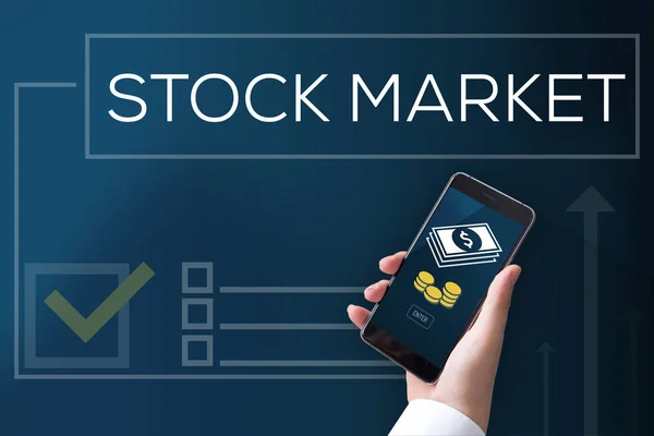 Börsenkonzept — Stockfoto