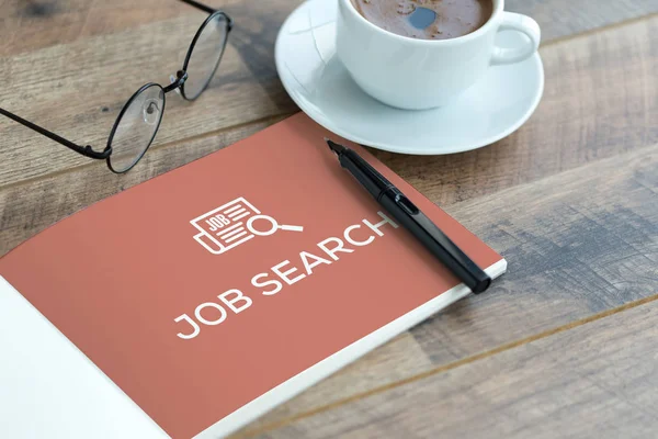 Koncept hledání zaměstnání — Stock fotografie