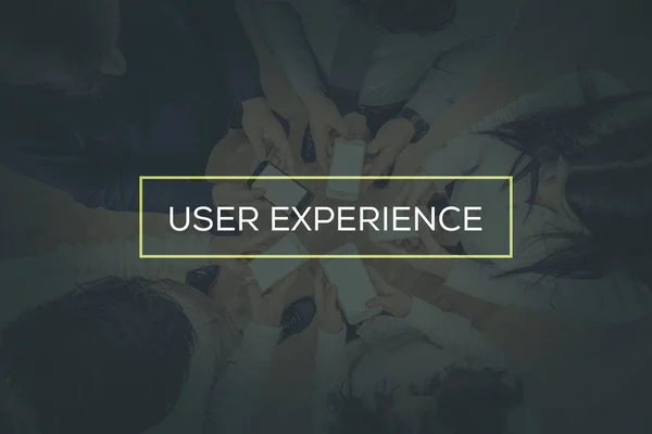 USER EXPERIENCE CONCEPT — Stock Photo, Image