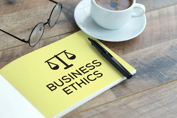 Concepto de ética empresarial —  Fotos de Stock