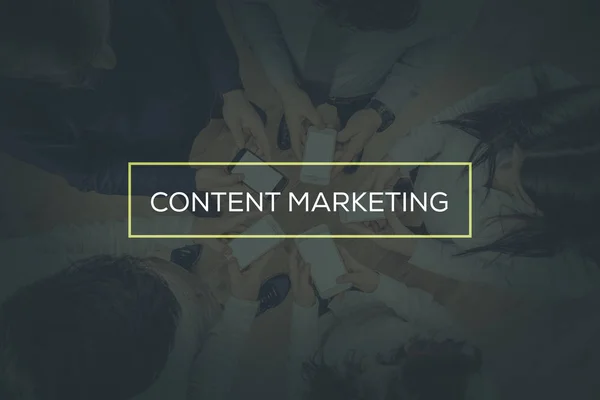 Concept de marketing de contenu — Photo