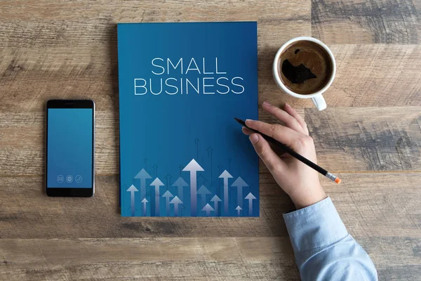 Koncepcja małych przedsiębiorstw — Zdjęcie stockowe