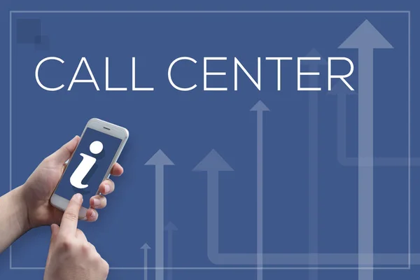 Callcenter-Konzept — Stockfoto
