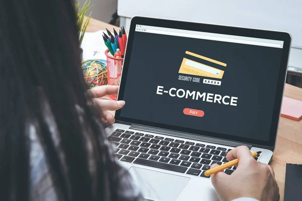 Concetto di business, E-Commerce — Foto Stock