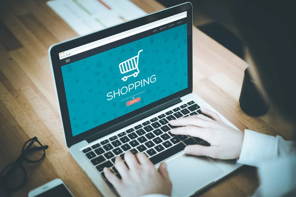 Affärer, Shopping koncept — Stockfoto