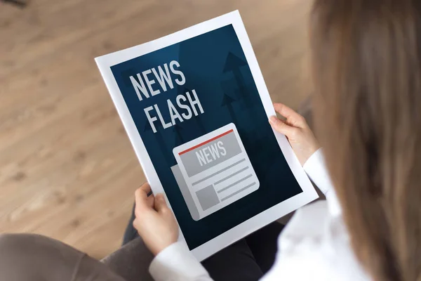 News Flash koncept — Stockfoto