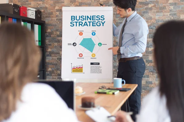 사업 전략의 개념 — 스톡 사진