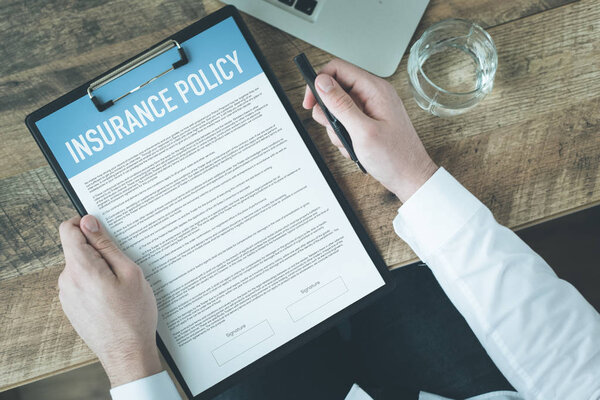 INSURANCE POLICY CONCEPT