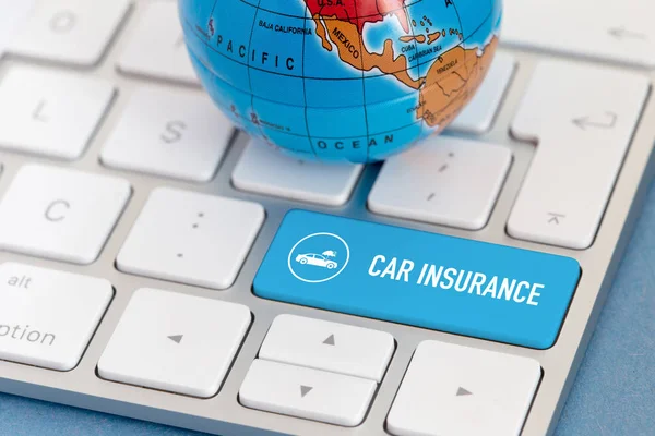 CAR INSURANCE CONCEPT — Stock Photo, Image