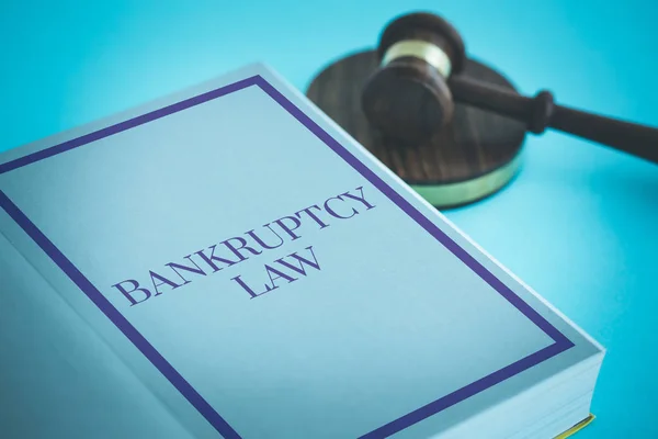 BANKRUPTCY LAW CONCEPT — Stock Photo, Image