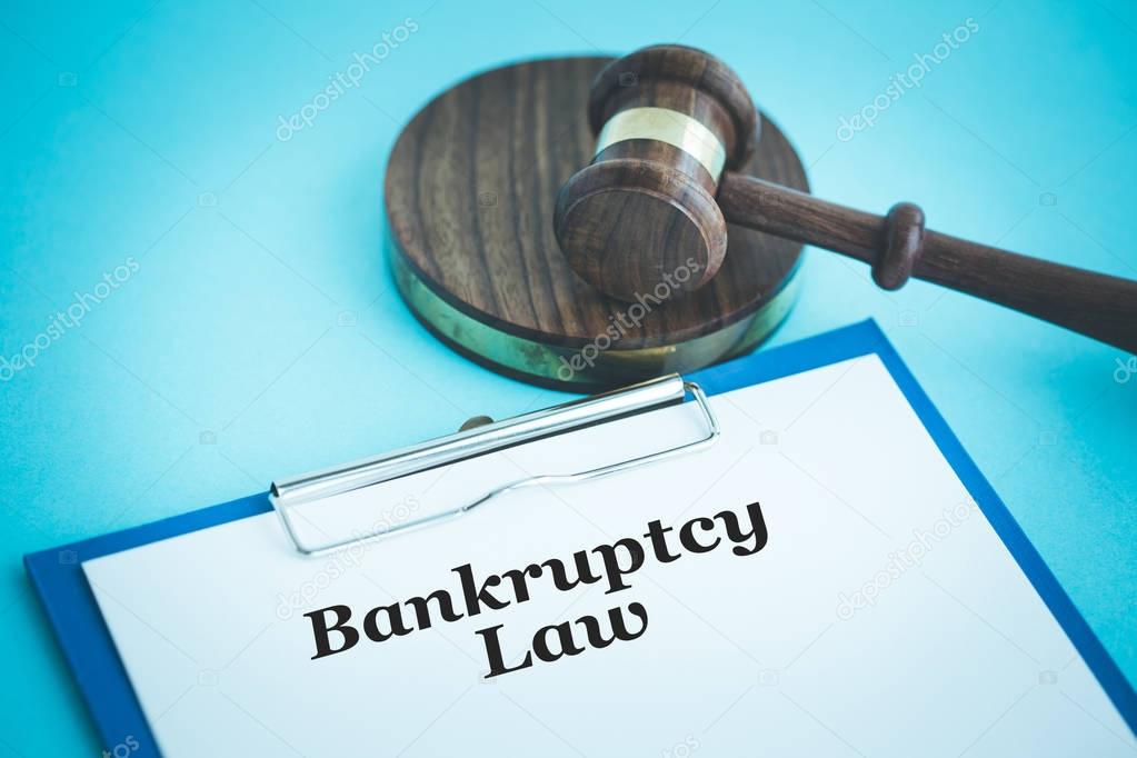 BANKRUPTCY LAW CONCEPT