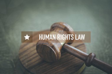 HUMAN RIGHTS LAW CONCEPT clipart