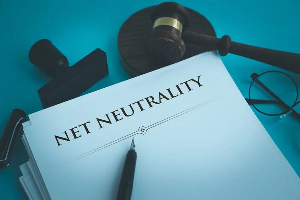 Concepto de neutralidad de red — Foto de Stock