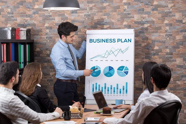 Konsep rencana bisnis — Stok Foto