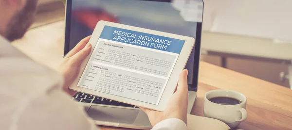 MEDICAL INSURANCE CONCEPT — Stock Photo, Image