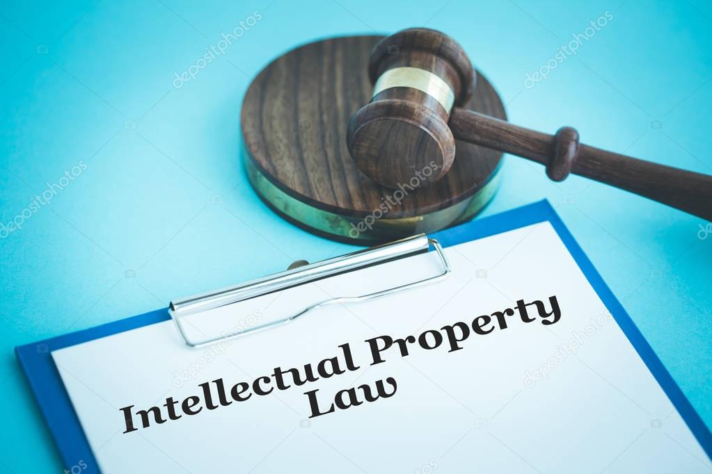 INTELLECTUAL PROPERTY LAW CONCEPT