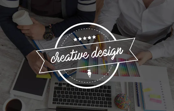 Concetto di design creativo — Foto Stock