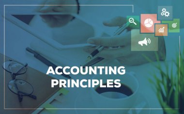 ACCOUNTING PRINCIPLES CONCEPT clipart