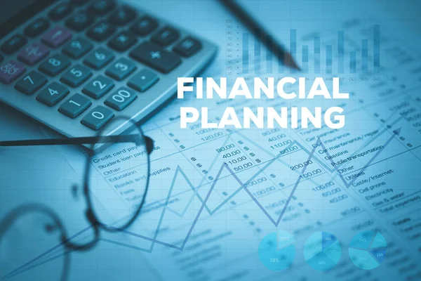 Finansiell planering koncept — Stockfoto