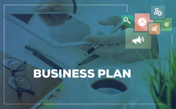 Concetto di business plan — Foto Stock