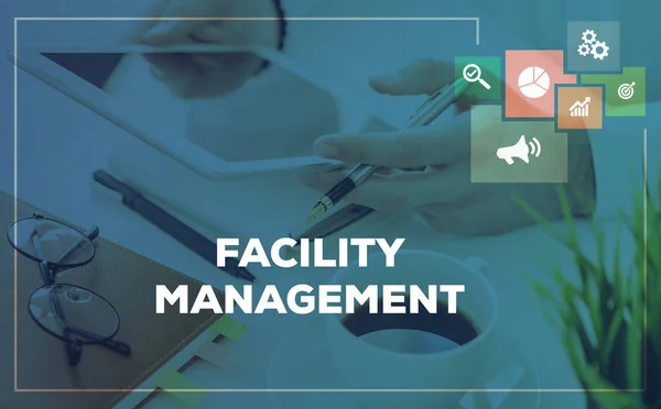 Facility Management Konzept — Stockfoto