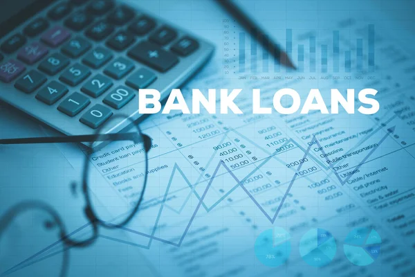 Banka kredileri kavramı — Stok fotoğraf