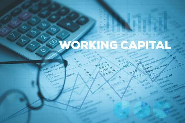 Концепция оборотного капитала — стоковое фото