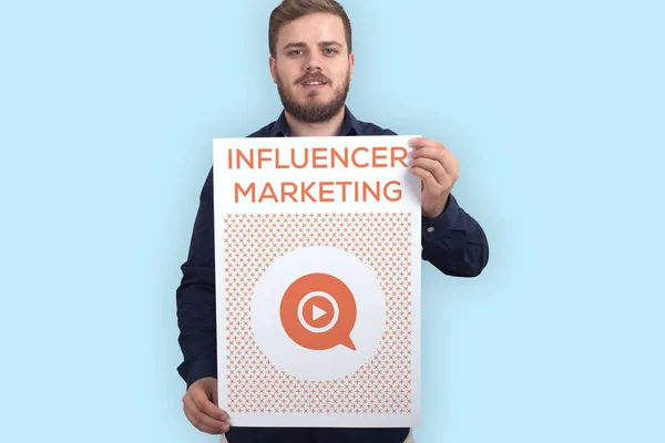 Influencer-Marketingkonzept — Stockfoto