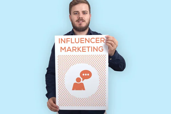 Influencer-Marketingkonzept — Stockfoto