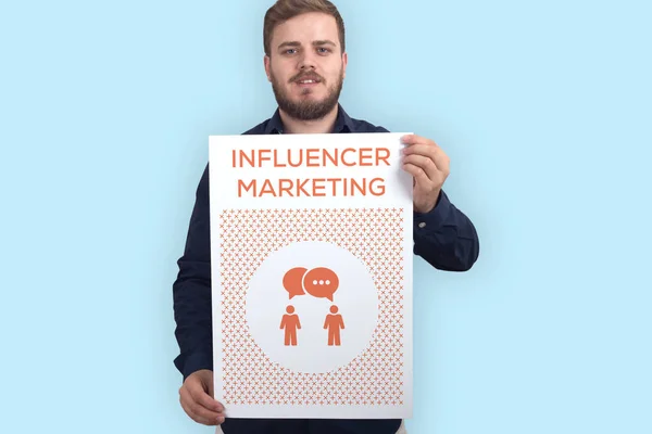 Influencer-Marketingkonzept — Stockfoto