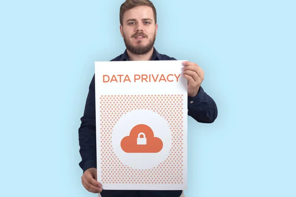 Concept de confidentialité des données — Photo