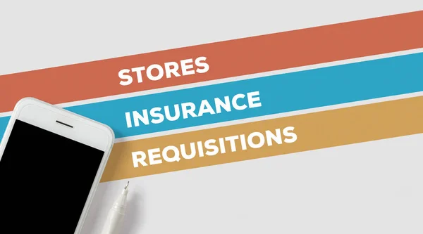 STORES REQUISITIONS INSURANCE — Stok Foto