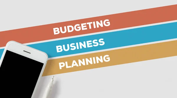 Budgetierung Business Planning Konzept — Stockfoto