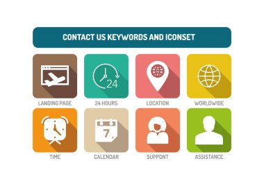 İletişim kavramı illüstrasyon 