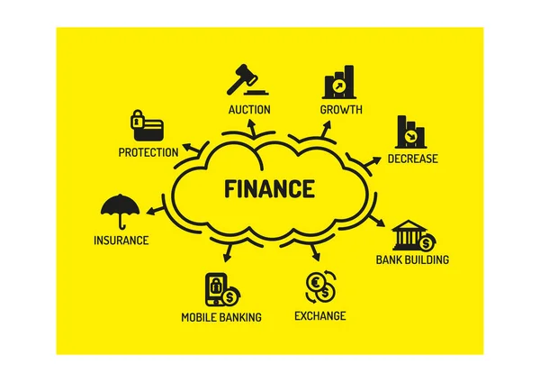 Illustration Finanzierungskonzept — Stockvektor