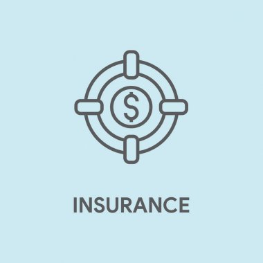 Sigorta kavramı illüstrasyon 