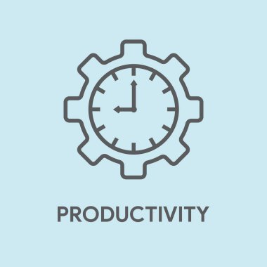 Verimlilik kavramı illüstrasyon 