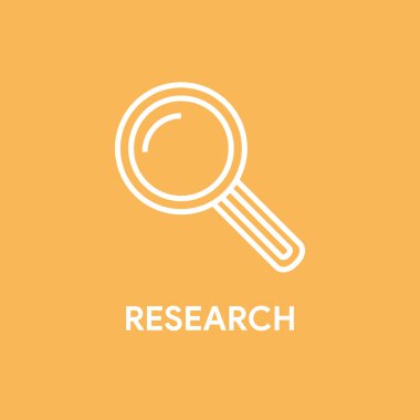 Araştırma konsept illüstrasyon 