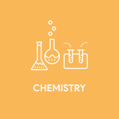 Kimya konsept illüstrasyon 