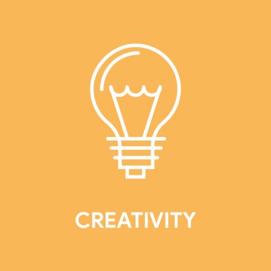 Yaratıcılık kavramı illüstrasyon 