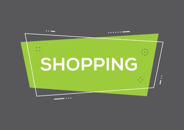 Alışveriş kavramı, illüstrasyon