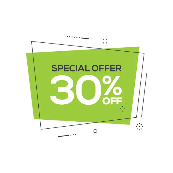 Concepto de oferta especial — Vector de stock