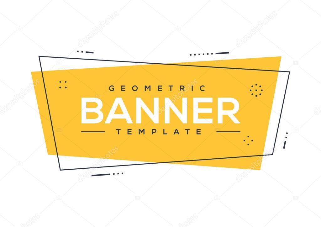 Geometric Banner Concept