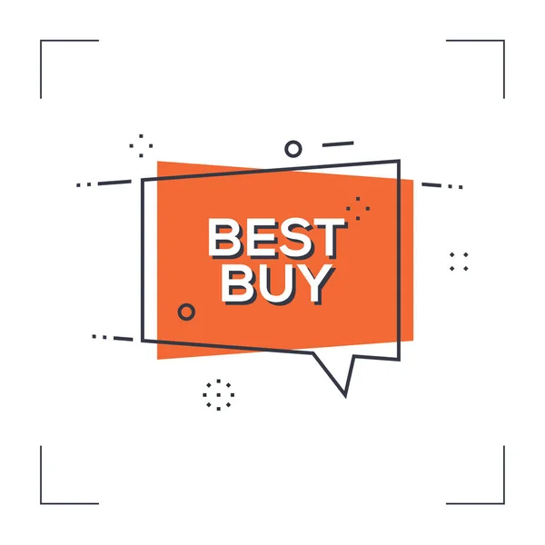 Best Buy Concept — Stock Vector